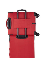 Travelite Chios Reisekoffer Trolley Bord-Koffer 55cm Handgepäck Bordgepäck 4Rad rot