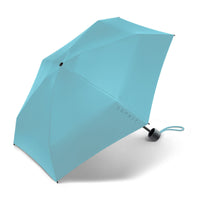 Esprit kleiner, sehr kompakter Regenschirm Taschenschirm Petito peacock blue