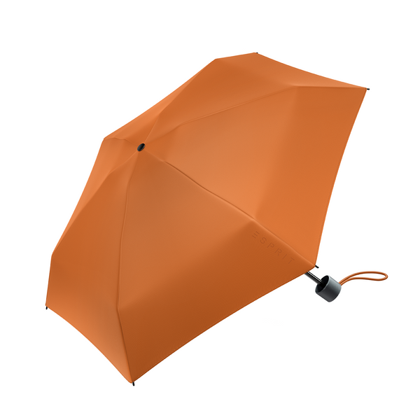 Esprit kleiner nachhaltiger Regenschirm Petito burnt orange SONDERPOSTEN