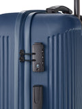 Travelite Bali Reisekoffer M Trolley 67cm 4 Rad Rollen TSA Hartschale blau