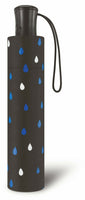 happy rain Regenschirm Taschenschirm mit Automatik waterreactive Farbwechsel bei Nässe