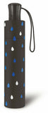 happy rain Regenschirm Taschenschirm mit Automatik waterreactive Farbwechsel bei Nässe