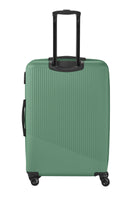 Travelite Bali Reisekoffer L Trolley Koffer 77cm 4 Rad / Rollen TSA Hartschale grün
