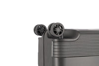 Travelite Korfu Reisekoffer S Trolley Rahmen Koffer 55cm 4 Rad / Rollen TSA Handgepäck schwarz