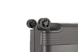 Travelite Korfu Reisekoffer S Trolley Rahmen Koffer 55cm 4 Rad / Rollen TSA Handgepäck schwarz