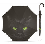 Happy Rain Regenschirm Stockschirm Schirm mit Automatik Cat Katze Katzen