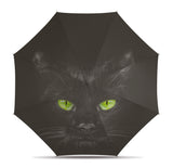 Happy Rain Regenschirm Taschenschirm Schirm mit Automatik Cat Katze