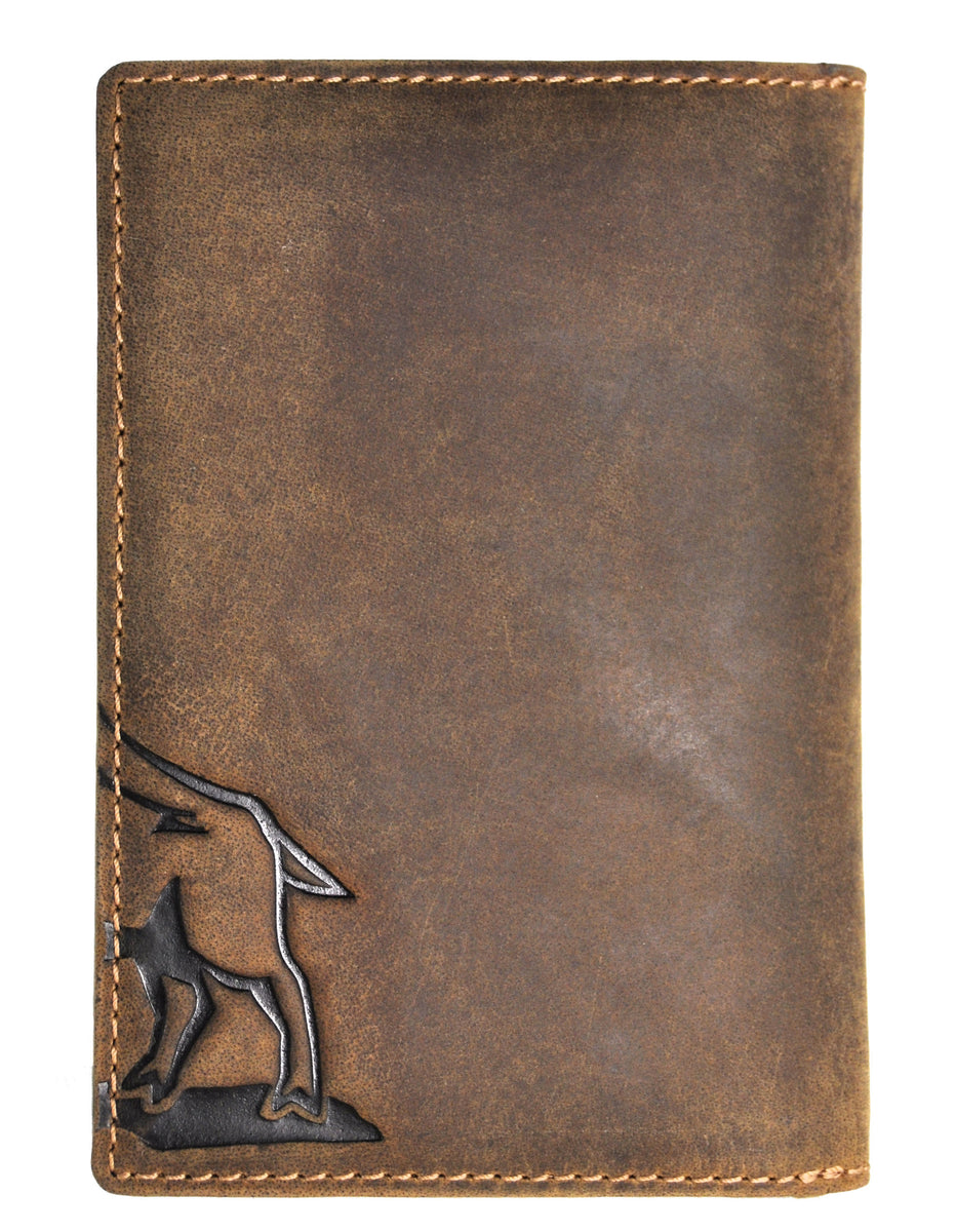 Jagd Zubehör Jockey Club Echt Leder Passhülle Etui Dokumenten Mappe F R Jagdschein 320445