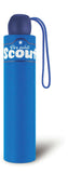 Scout Kinder Regenschirm mit Reflektionsstreifen leicht royal blue blau