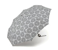 pierre cardin Regenschirm Taschenschirm Auf-Zu Automatik Black & White flower