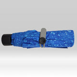 Mini Regenschirm Taschenschirm Schirm klein, leicht & kompakt Regentropfen Print