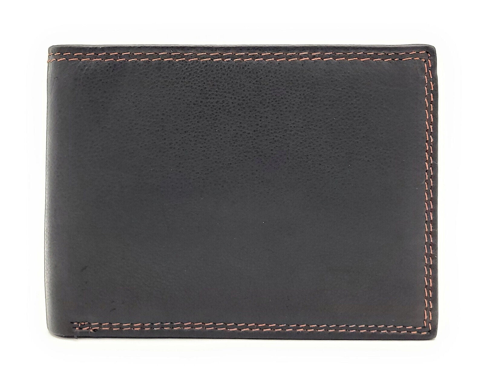 Jockey Club Basic echt Leder Herren Geldbörse Portemonnaie Geldbeutel mit RFID Schutz schwarz dunkelbraun