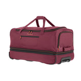 Travelite 2-Rad Trolley Roll-Reisetasche mit Rollen Basics L erweiterbar bordeaux rot