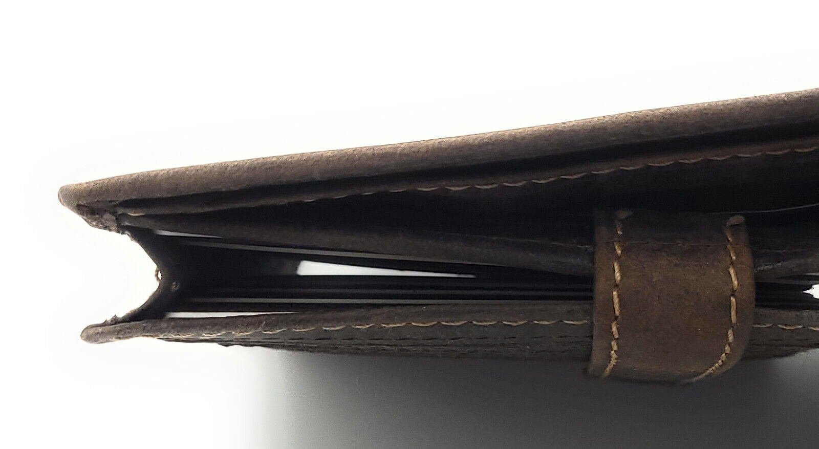 Jockey Club echt Vollrind-Leder Geldbörse Portemonnaie Geldbeutel 18 Kartenfächer mit RFID Schutz