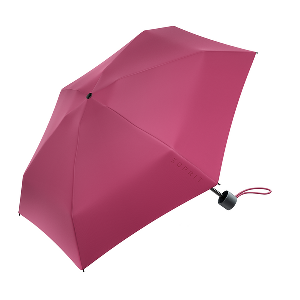 Esprit kleiner nachhaltiger Regenschirm Petito vivacious pink SONDERPOSTEN