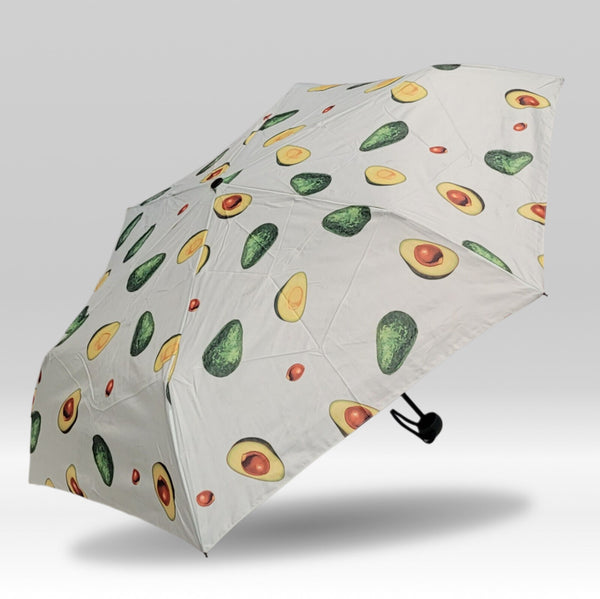 Mini Regenschirm Taschenschirm Schirm klein, leicht & kompakt Avocados