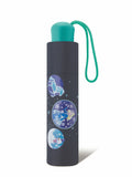 Scout Girls Kinder Regenschirm Taschenschirm mit Reflektionsstreifen Sternenhimmel