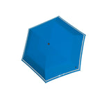 Knirps Rookie Kinder Regenschirm Taschenschirm Schirm leicht reflektierend surf blau