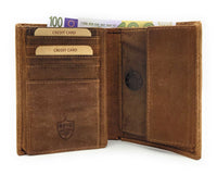 Jockey Club echt Leder Geldbörse Portemonnaie Geldbeutel mit RFID Schutz