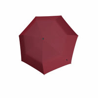 Knirps X1 Mini Regenschirm Taschenschirm Schirm ultra kompakt 2Cross red