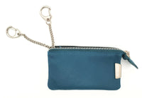 Jockey Club Leder Schlüssel-Etui Mappe Schlüsseltasche Garage Massala petrol