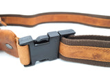 Jockey Club echt Leder Gürteltasche Hüfttasche Bauchtasche Vintage Sauvage-Rindleder braun
