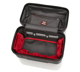 Travelite Vector Beautycase Kosmetikkoffer Bordkoffer Handgepäck schwarz-rot