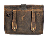 Jockey Club echt Leder Gürteltasche Bikertasche Hüfttasche Bauchtasche Vintage Hunterleder