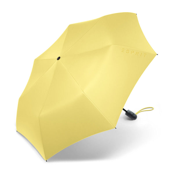 Esprit Regenschirm Taschenschirm Easymatic light  Auf-Zu Automatik yellow cream
