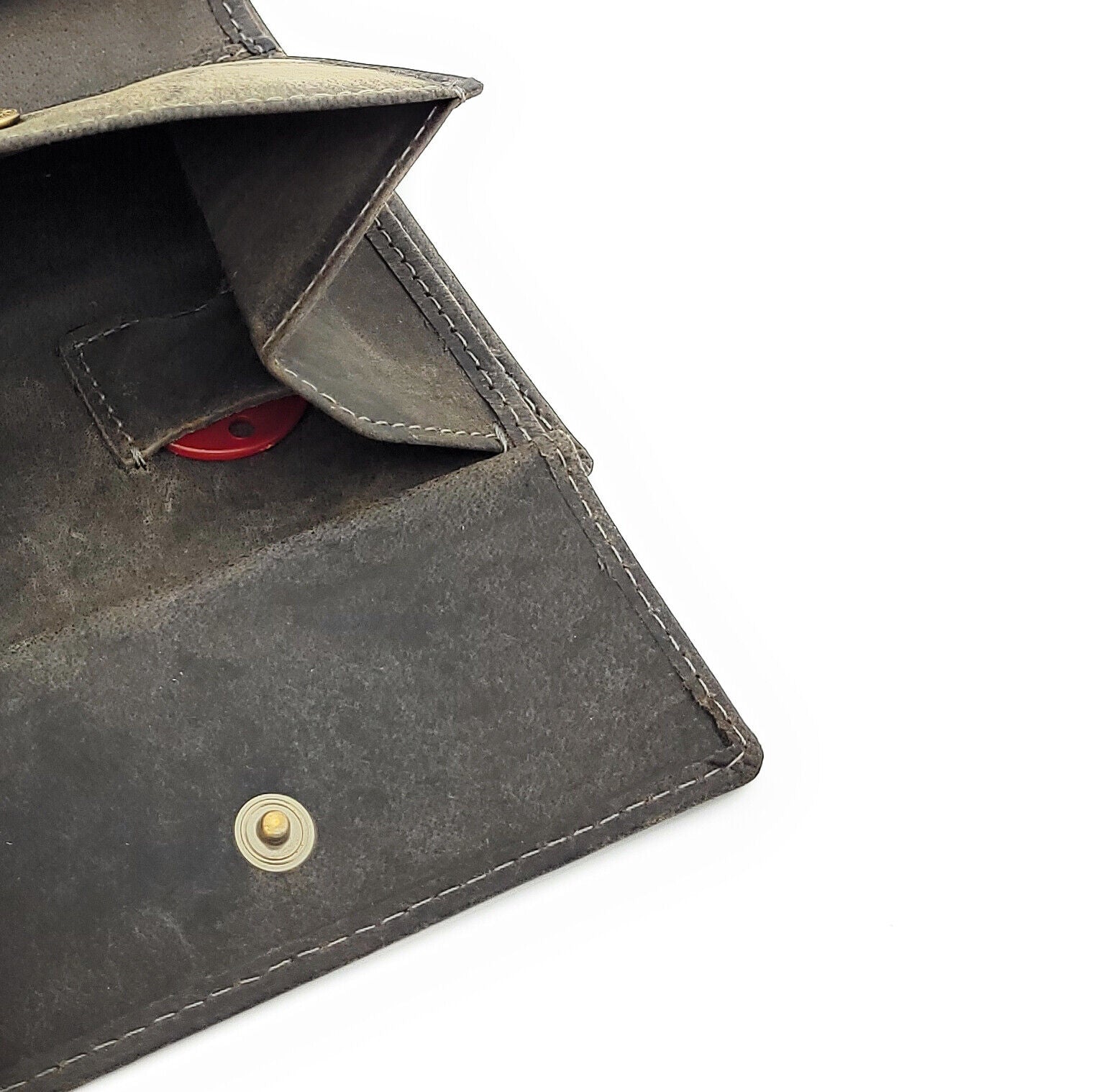 Jockey Club echt Leder Geldbörse Portemonnaie Geldbeutel Zander Fisch Anglerbörse mit RFID Schutz grau