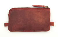 Jockey Club Schlüssel-Etui Mappe Schlüsseltasche Voll-Rind-Leder cherry rot