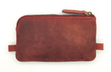 Jockey Club Schlüssel-Etui Mappe Schlüsseltasche Voll-Rind-Leder cherry rot