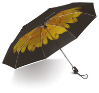 pierre cardin Regenschirm Taschenschirm mit Auf-Zu Automatik Intérieur flower yellow
