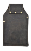 Jockey Club echt Leder Kellnertasche Kellner Holster Köcher Vollrindleder geprägt floral