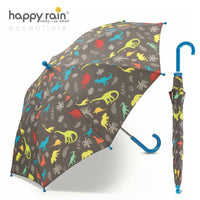 Happy Rain Kinder Regenschirm Stockschirm Bambino Boys Jungen Dinosaurier bunt