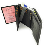 McLean echt Büffel Voll-Leder Geldbörse Portemonnaie Geldbeutel mit RFID NFC Schutz