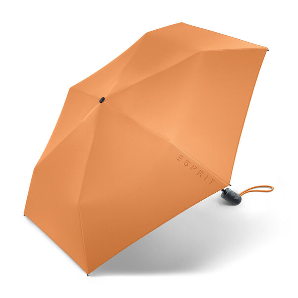 nachhaltiger Esprit Regenschirm Taschenschirm Easymatic Slimline muskmelon