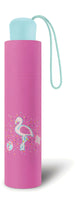 Scout Kinder Regenschirm mit Reflektionsstreifen leicht Flamingo mit Glitzer