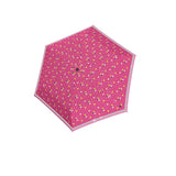 Knirps Rookie Kinder Regenschirm Taschenschirm Schirm reflektierend triple pink