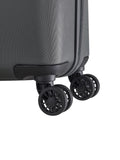 Travelite Bali Reisekoffer M Trolley Koffer 67cm 4 Rad / Rollen TSA Hartschale anthrazit
