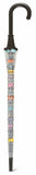 Regenschirm transparent durchsichtig Glockenschirm dots & stars happy rain