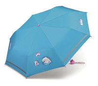 Scout Kinder Regenschirm mit Reflektionsstreifen leicht Dolphins Delfine Glitzer