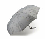 Pierre Cardin Damen Auf-Zu Automatik Regenschirm Taschenschirm Provence gray
