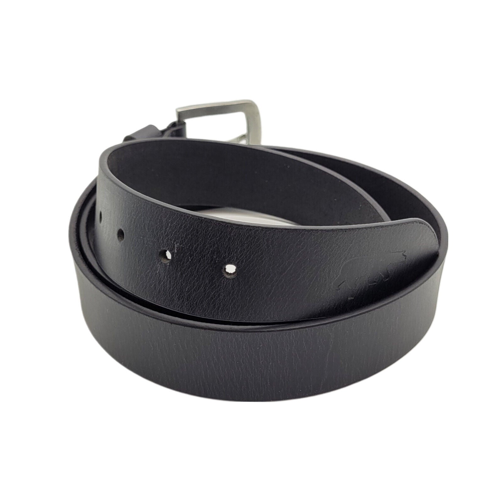 Hill Burry echt Leder Herren Gürtel 100cm (Taille) 40mm breit kürzbar Vollleder schwarz