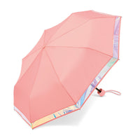 Esprit Regenschirm Taschenschirm Schirm Mini shiny border murex shell irisierend