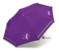 Scout Kinder Regenschirm mit Reflektionsstreifen leicht Feenwald Fee Elfe