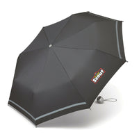 Scout Kinder Regenschirm mit Reflektionsstreifen leicht grau