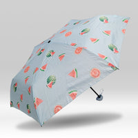 Mini Regenschirm Taschenschirm Schirm klein, leicht & kompakt Melonen