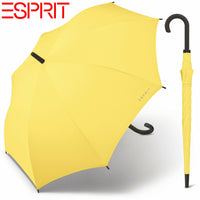 Esprit Regenschirm Stockschirm Schirm mit Automatik Long AC snapdragon gelb