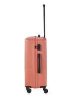 Travelite Bali Reisekoffer M Trolley 67cm 4 Rad Rollen TSA Hartschale koralle